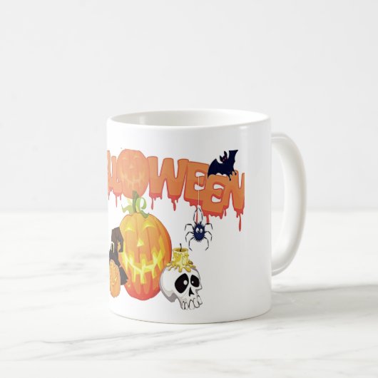 Happy Halloween Koffiemok (Voorkant rechts)