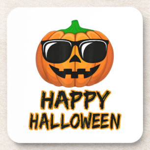Happy Halloween Kostuum Grappig Pompoen Mannen Vro Bier Onderzetter