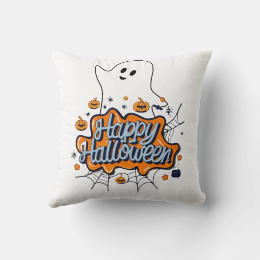 Happy Halloween Kussen (Achterkant)