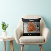 Happy Halloween Kussen (Stoel)