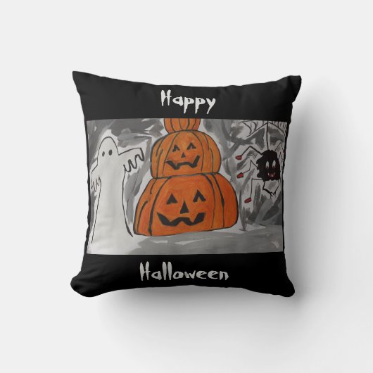 Happy Halloween Kussen (Voorkant)