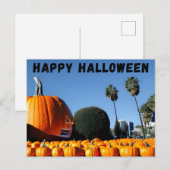 Happy Halloween LA Briefkaart (Voorkant / Achterkant)