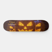 Happy Halloween - Lachende Lantaarns Persoonlijk Skateboard (Horizontaal)