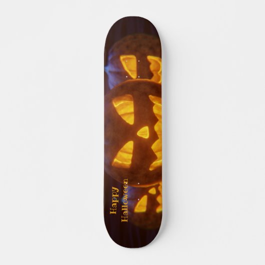 Happy Halloween - Lachende Lantaarns Persoonlijk Skateboard (Voorkant)
