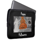 Happy Halloween laptophoes Laptop Sleeve (Voorkant Rechts)