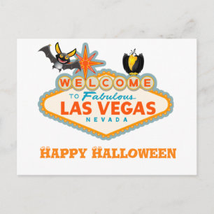 Happy Halloween Las Vegas Style Briefkaart