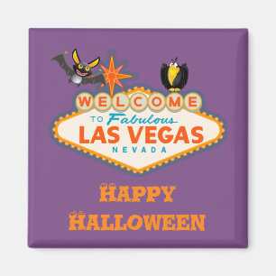 Happy Halloween Las Vegas Style Magneet