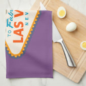 Happy Halloween Las Vegas Style Theedoek (Quarter Fold)