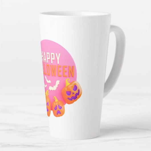 Happy halloween latte mok (Rechterhoek)