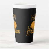 Happy Halloween Latte Mok (Voorkant)