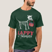 Happy Halloween Lazy Halloween Costume Dog Trick O T-shirt (Voorkant)