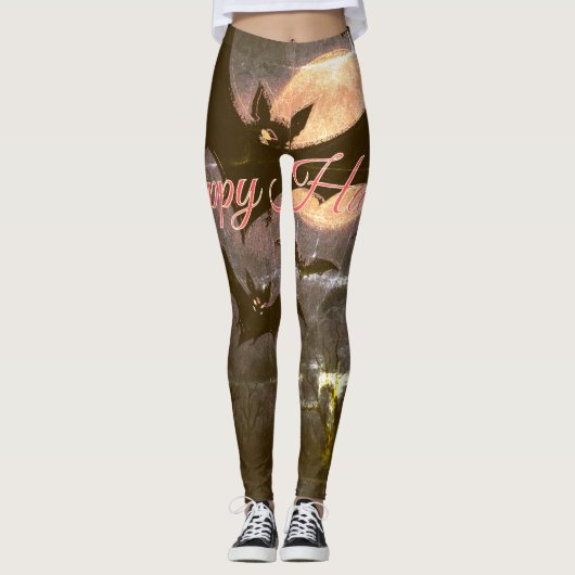 Happy Halloween Leggings (Voorkant)