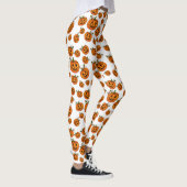 Happy Halloween-Leggings voor bots-o-lantern pompo Leggings (Rechts)