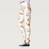 Happy Halloween Leggings voor vrouwen Mode 2024 (Links)