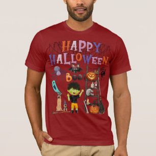 Happy Halloween - Leuke en Schattigee Spooky Colla T-shirt