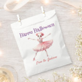 Happy Halloween | LEUKE SKELET BALLERINA Bedankzakje (Geknipt)
