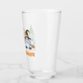 Happy Halloween Leuke Waterverf Gnomen Glas (Links)