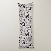 Happy Halloween Lichaamskussen (Achterkant (Verticaal))