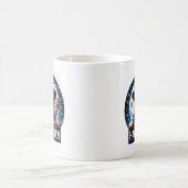 Happy Halloween Lion Coffee Mug, Animal Gift Koffiemok (Center)