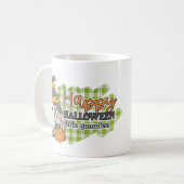 Happy Halloween Little Gnomies Halloween Gnome Koffiemok (Voorkant links)
