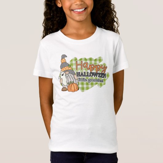 Happy Halloween Little Gnomies Halloween Gnome T-shirt (Voorkant)
