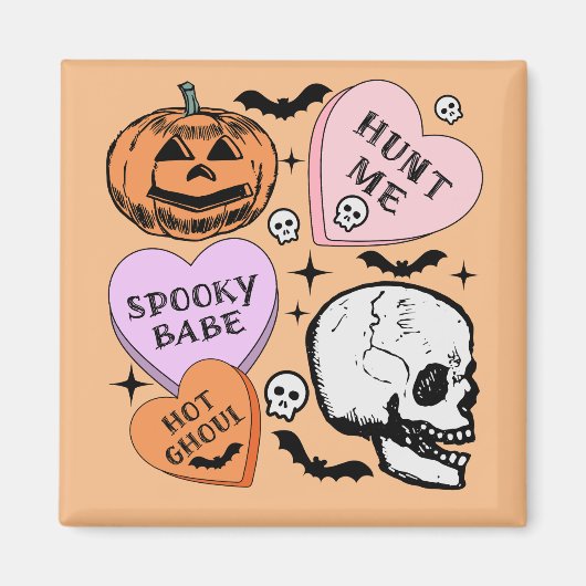 Happy Halloween Magneet (Voorkant)