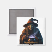Happy Halloween Magneet (Voorkant / Achterkant)