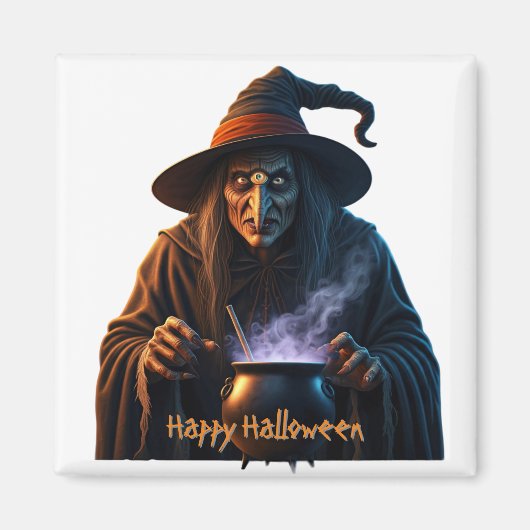 Happy Halloween Magneet (Voorkant)