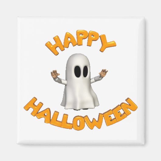 Happy Halloween - Magneet (Voorkant)