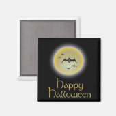 Happy Halloween Magneet (Voorkant / Achterkant)
