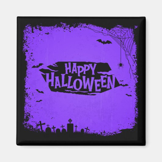 Happy Halloween Magneet (Voorkant)