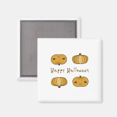 Happy Halloween Magneet (Voorkant / Achterkant)