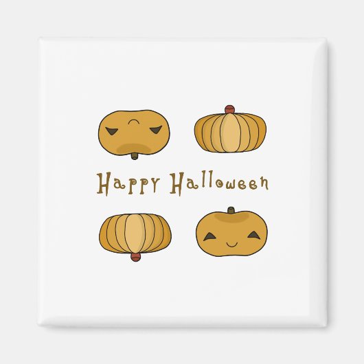 Happy Halloween Magneet (Voorkant)