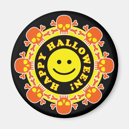 Happy Halloween Magneet (Voorkant)