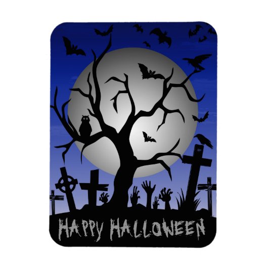 Happy Halloween Magneet (Verticaal)