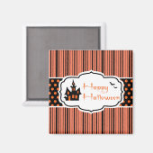 Happy Halloween Magneet (Voorkant / Achterkant)
