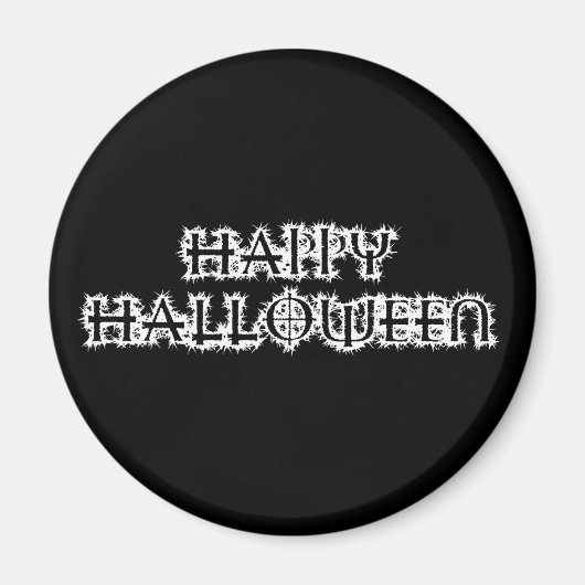 Happy Halloween Magneet (Voorkant)