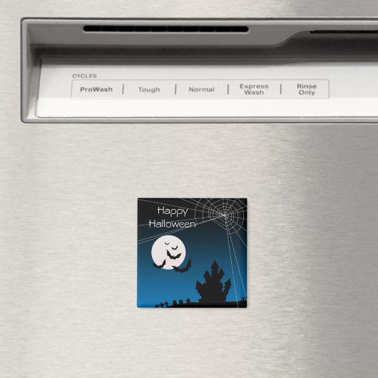 Happy Halloween Magnet (Insitu (Vaatwasser))