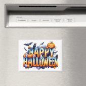 Happy Halloween Magnet (Insitu (Vaatwasser))