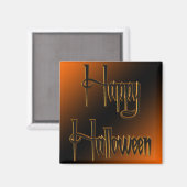Happy Halloween Magnet (Voorkant / Achterkant)
