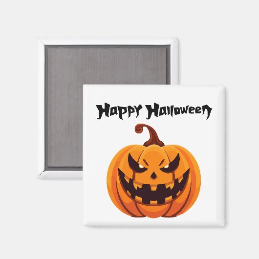 Happy Halloween Magnet (Voorkant / Achterkant)