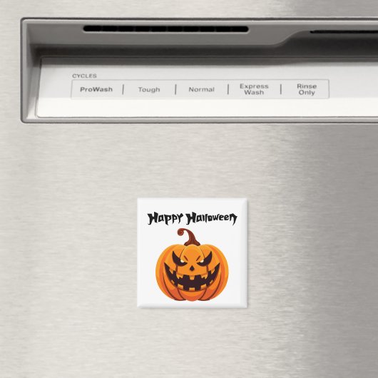 Happy Halloween Magnet (Insitu (Vaatwasser))