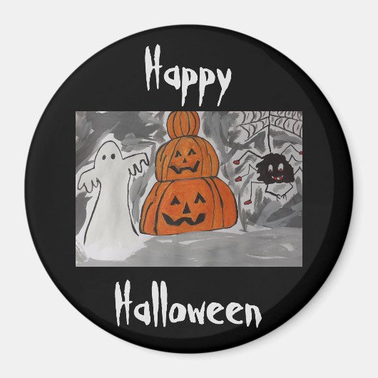 Happy Halloween Magnet (Voorkant)