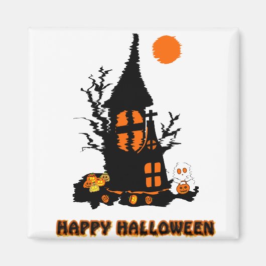 Happy Halloween Magnet (Voorkant)