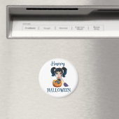 Happy Halloween magnet Girl Spooky mermaid magnet (Insitu (Vaatwasser))