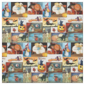 Happy Halloween Medley Retro Stof (Swatch)
