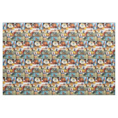 Happy Halloween Medley Retro Stof (Fat Quarter)