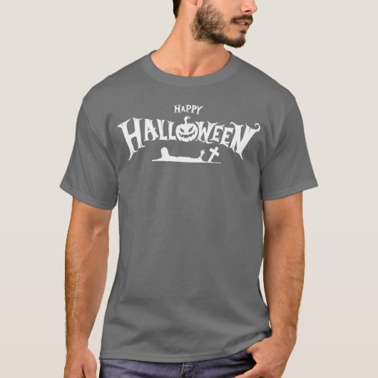  Happy Halloween meisje T-shirt (Voorkant)