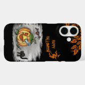 Happy Halloween met Ghost Cat Bat Pumpkin Case-Mate iPhone Case (Achterkant (horizontaal))