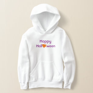 Happy Halloween met Oranje kat Heart